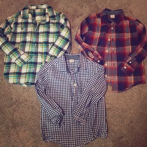 Gymboree Boys Size 5/6 Long Sleeve Shirts